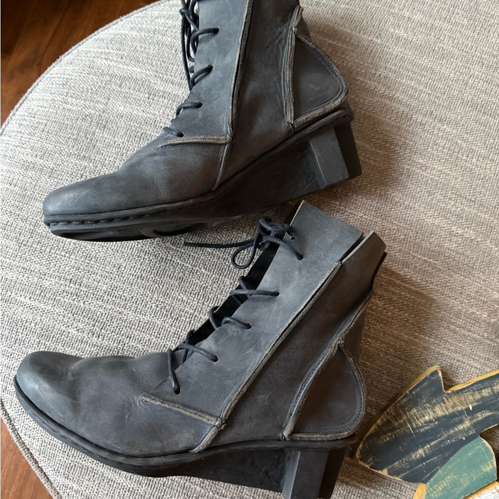 Trippen Leather Ankle Boots Women’s 40 9 - Picture 7 of 14